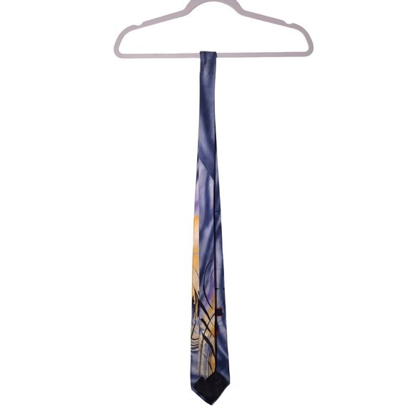 Jerry Garcia USED 2 Tie LOT: Snail Garden, Curves & Lines (Collection 56) PM - Picture 6 of 7